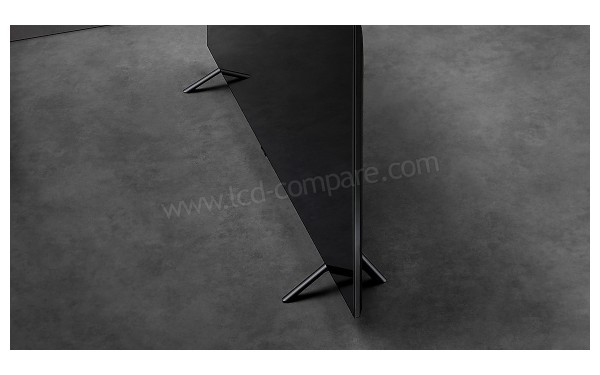 SAMSUNG QE75Q70RALXXN - Zoom sur la partie basse de profil