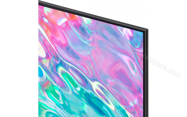 SAMSUNG QE75Q77BATXXN - Zoom sur le coin sup&eacute;rieur droit