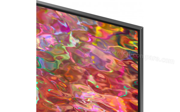 SAMSUNG QE75Q80B - Zoom sur le coin sup&eacute;rieur droit