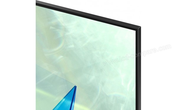 SAMSUNG QE75Q80TALXXN - Zoom sur le coin sup&eacute;rieur droit