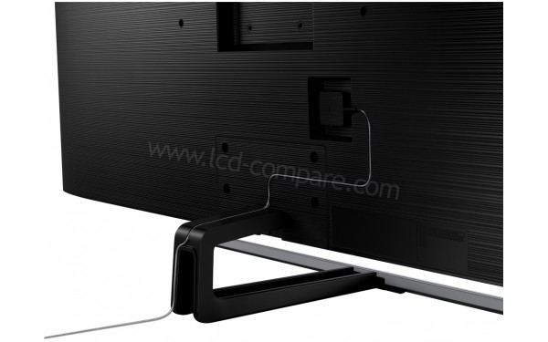 SAMSUNG QE75Q85R - Vue de l'arri&egrave;re avec le passage de c&acirc;bles