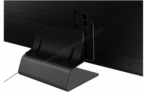 SAMSUNG QE75Q90R - Zoom sur la partie arri&egrave;re avec rangement de c&acirc;bles