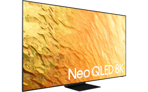 SAMSUNG QE75QN800BTXZT - Vue 3/4 gauche
