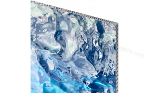 SAMSUNG QE75QN900B - Zoom sur le coin sup&eacute;rieur droit