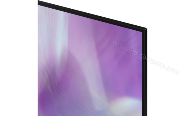 SAMSUNG QE85Q60AAUXZT - Zoom sur le coin sup&eacute;rieur droit