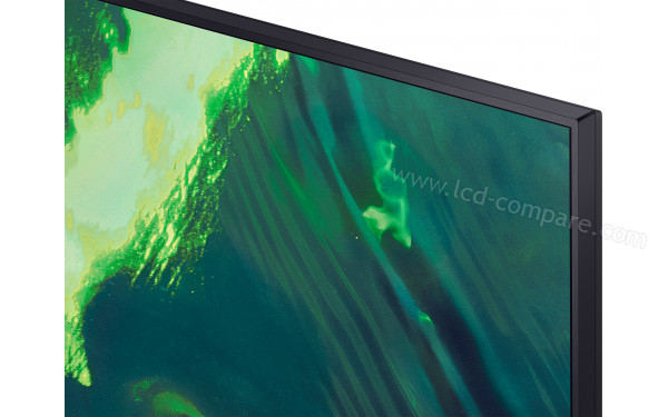 SAMSUNG QE85Q70AATXZT - Zoom sur le coin sup&eacute;rieur droit