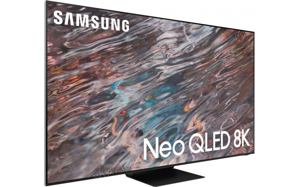 SAMSUNG QE85QN800ATXZT - Vue 3/4 gauche