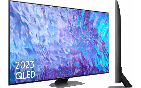 SAMSUNG QE98Q80CATXXN - Vue 3/4 gauche