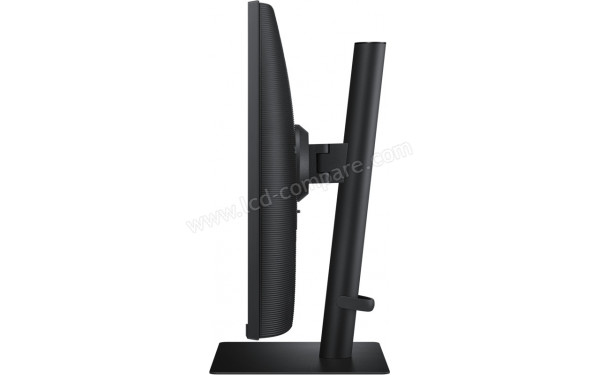 SAMSUNG S24A400VEU - Vue de profil position basse