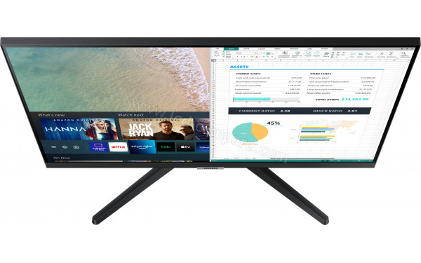 SAMSUNG S24AM506NU - Vue en plong&eacute;e