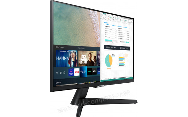 SAMSUNG S24AM506NU - Vue 3/4 gauche