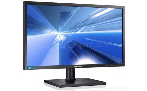 SAMSUNG S24C450BW - Vue 3/4 gauche