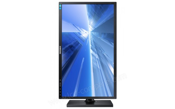 SAMSUNG S24C650MW Noir - Vue mode pivot