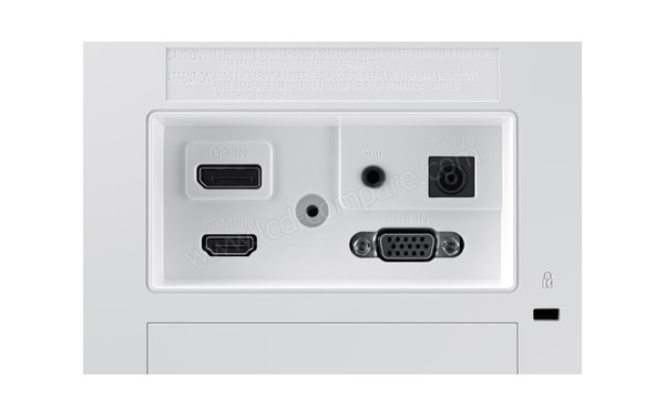 SAMSUNG S24E370DL - Connectique