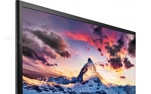 SAMSUNG S24F356FHR - Zoom sur le coin sup&eacute;rieur gauche