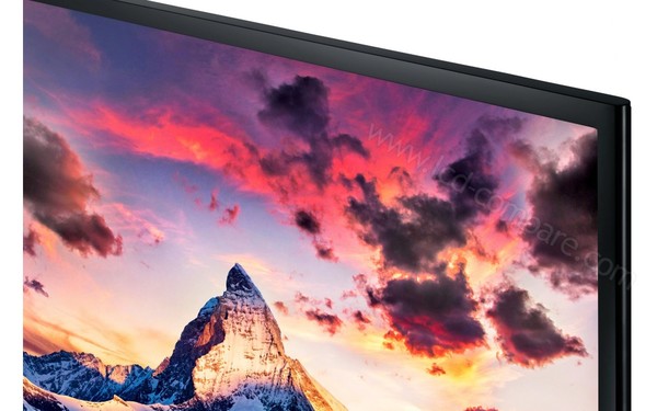 SAMSUNG S24F356FHU - Zoom sur le coin sup&eacute;rieur droit