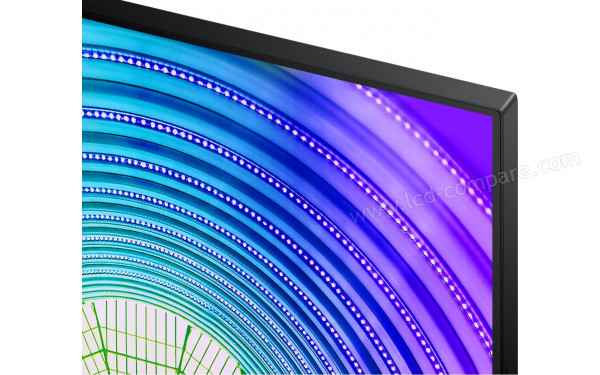 SAMSUNG S27A600UUU - Zoom sur le coin sup&eacute;rieur droit