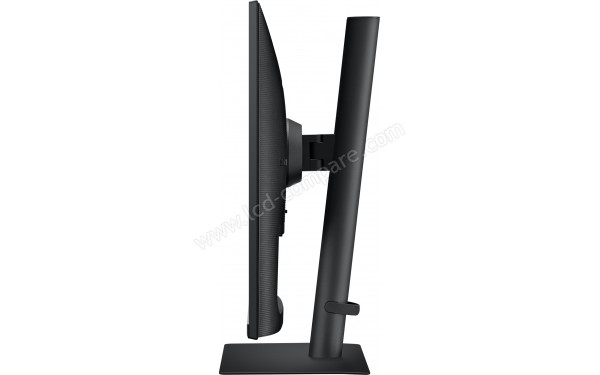 SAMSUNG S27A800UJU - Vue de profil position basse