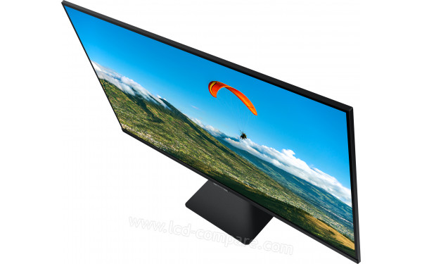 SAMSUNG S27AM502NU - Vue plong&eacute;e 3/4 droite