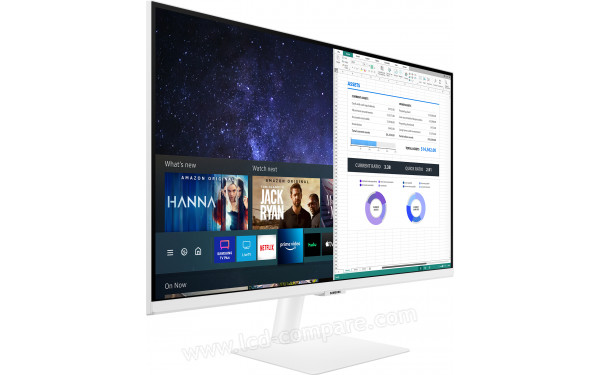 SAMSUNG S27AM503NU - Vue 3/4 gauche