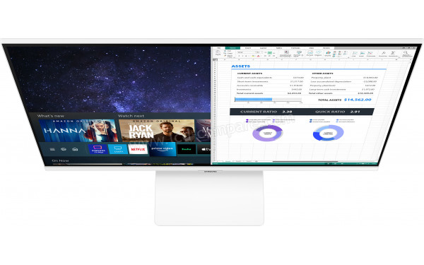 SAMSUNG S27AM503NU - Vue du dessus