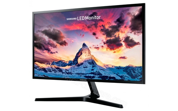 SAMSUNG S27F358FWU - Vue 3/4 droite 1