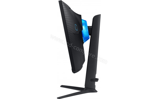 SAMSUNG S28AG702NU - Vue de profil bascul&eacute; vers l'avant