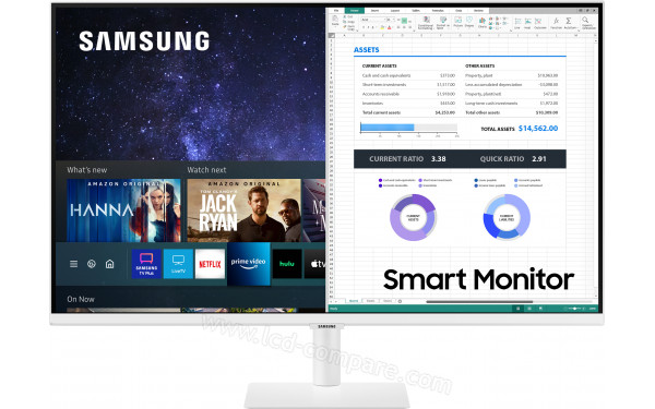 SAMSUNG S32AM501NU - Vue de face