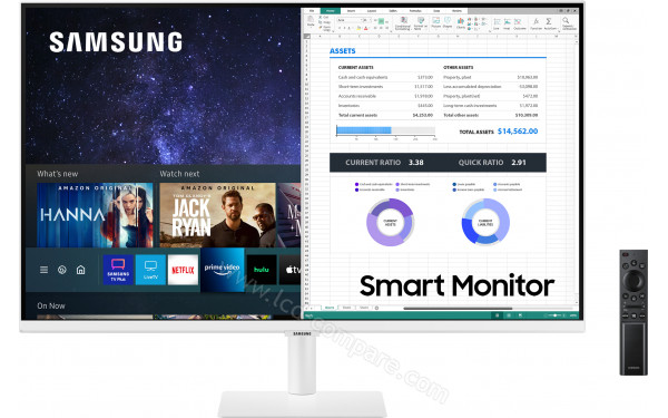 SAMSUNG S32AM503NU - Vue de face