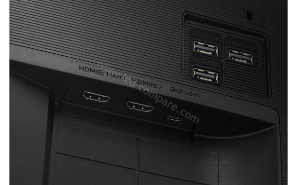 SAMSUNG S32AM700UR - Connectiques