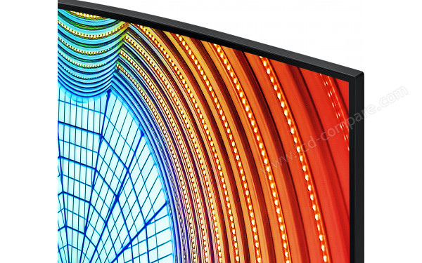 SAMSUNG S34A650UXU - Zoom sur le coin sup&eacute;rieur droit