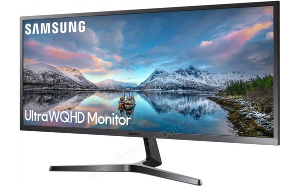 SAMSUNG S34J550WQR - Vue 3/4 droite