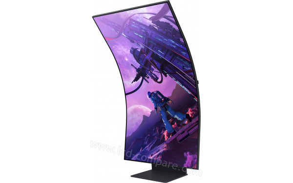 SAMSUNG Odyssey Ark S55BG970NU - Vue 3/4 droite