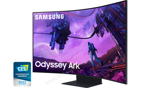 SAMSUNG Odyssey Ark S55BG970NU - Vue 3/4 droite