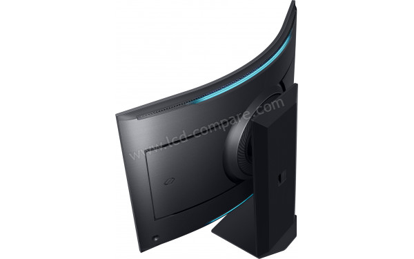 SAMSUNG Odyssey Ark S55BG970NU - Vue 3/4 arri&egrave;re