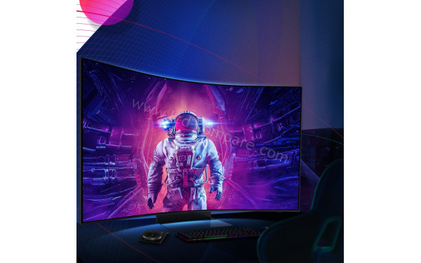 SAMSUNG Odyssey Ark S55BG970NU - Mise en situation