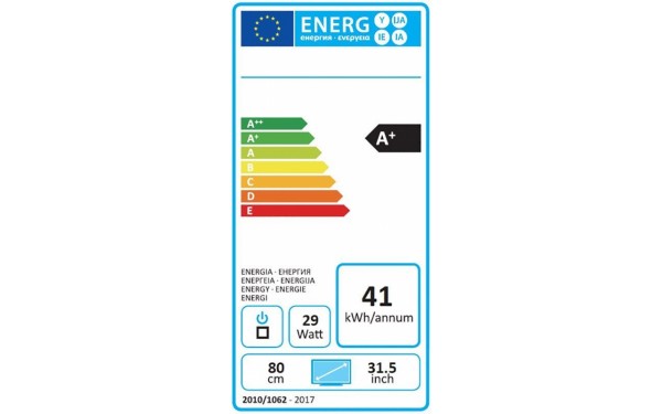 SAMANA SA32001HD - &Eacute;tiquette &eacute;nergie