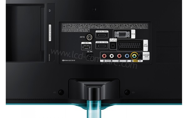 SAMSUNG T24D390EW - Connectique