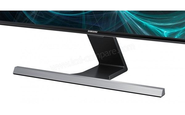 SAMSUNG T24D590EW - Zoom sur la partie basse