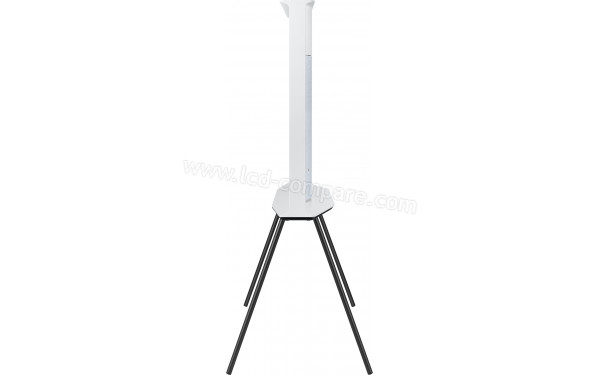 SAMSUNG The Serif TQ43LS01BG - Vue de profil droit avec support