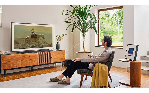 SAMSUNG The Frame TQ55LS03D-BF - Mise en situation