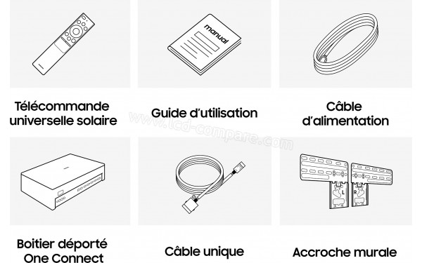 SAMSUNG The Frame TQ55LS03FA - Accessoires
