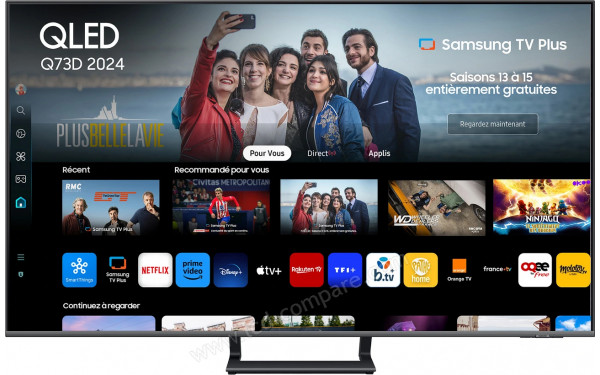 SAMSUNG TQ55Q73D - Vue de face