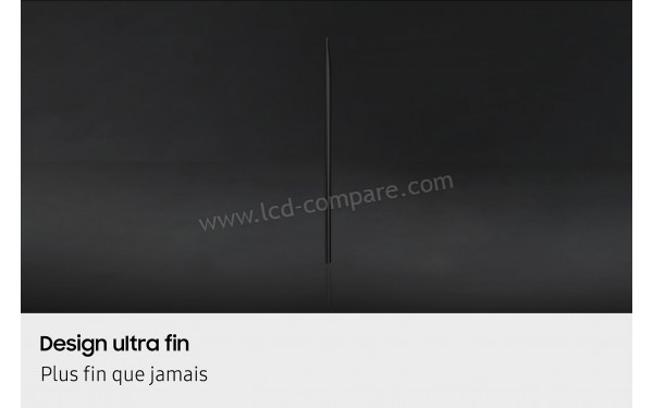 SAMSUNG TQ55QN1EF - Zoom sur le coin sup&eacute;rieur droit