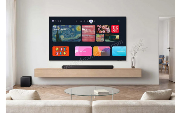 SAMSUNG TQ55QN1EH - Mise en situation