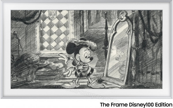 SAMSUNG The Frame TQ65LS03BS Disney100 Ed. - Vue de face