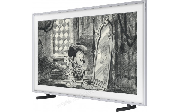 SAMSUNG The Frame TQ65LS03BS Disney100 Ed. - Vue 3/4 droite