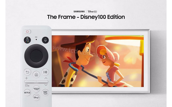 SAMSUNG The Frame TQ65LS03BS Disney100 Ed. - T&eacute;l&eacute;commande