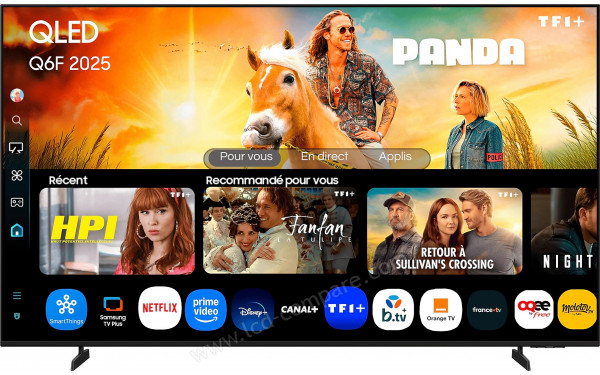 SAMSUNG TQ75Q6FA - Vue de face