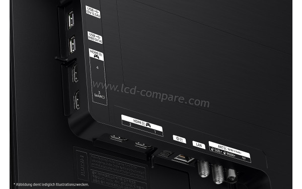 SAMSUNG TQ83S90D - Connectiques